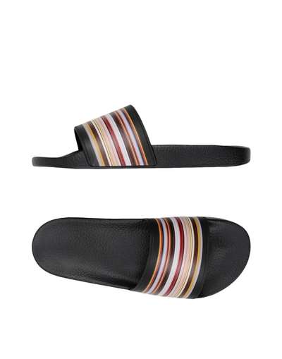 Shop Paul Smith Sandals In Black