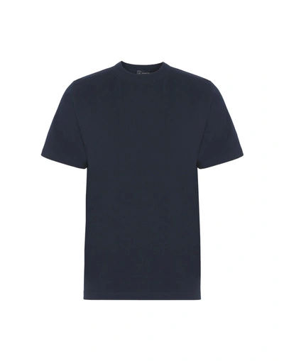 Shop Armor-lux T-shirt In Dark Blue