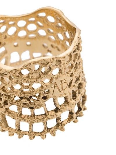 Aurelie Bidermann Lace Bague Gold Ring