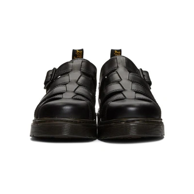 Dr. Martens Black Vibal Sandals | ModeSens