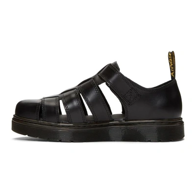 Dr. Martens Black Vibal Sandals | ModeSens