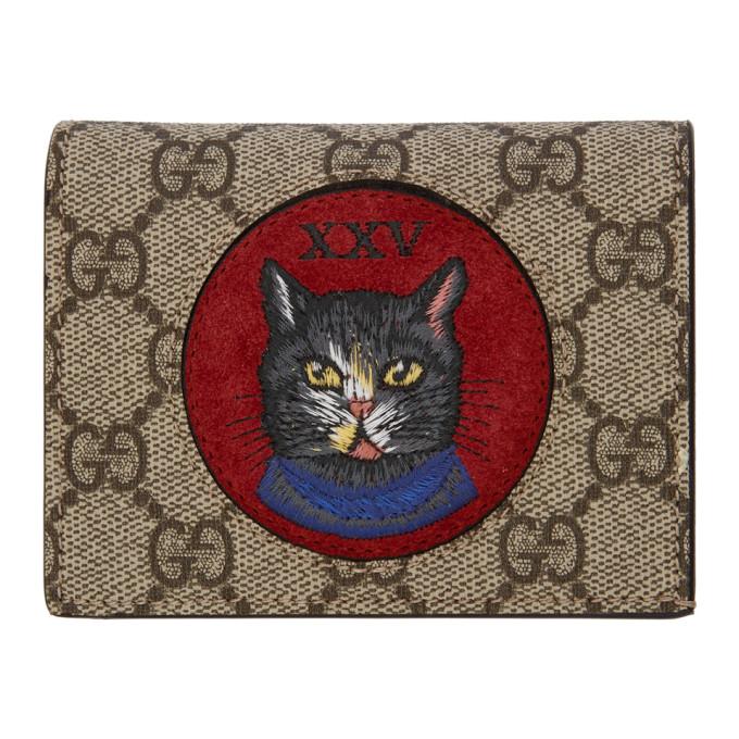 gucci cat wallet
