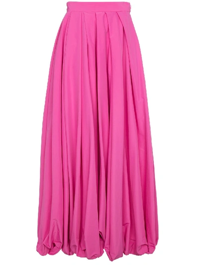 Shop Rosie Assoulin Pink Ice Bag Skirt