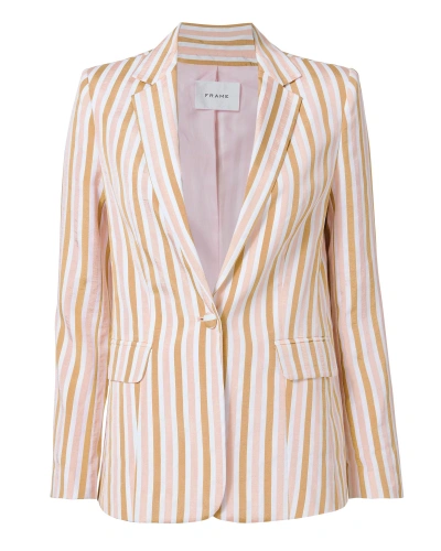 Shop Frame Pink Striped Blazer