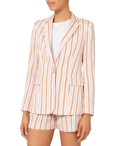Shop Frame Pink Striped Blazer