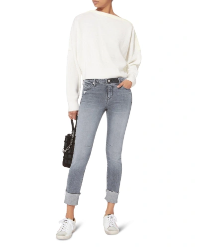 Shop Alexander Wang T Snap Detail Cropped Sweater