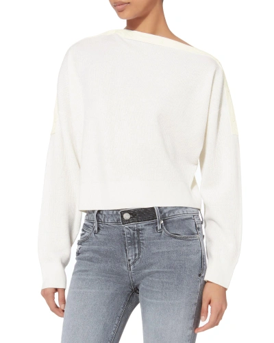 Shop Alexander Wang T Snap Detail Cropped Sweater