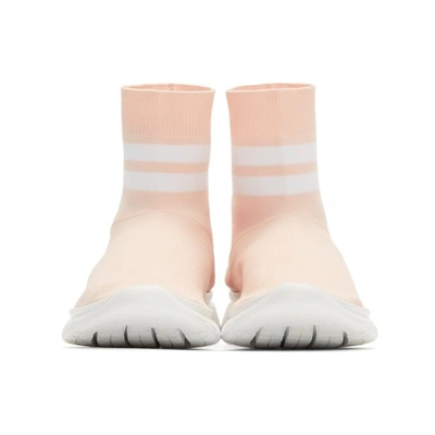 Shop Joshua Sanders Pink Sock Sneakers