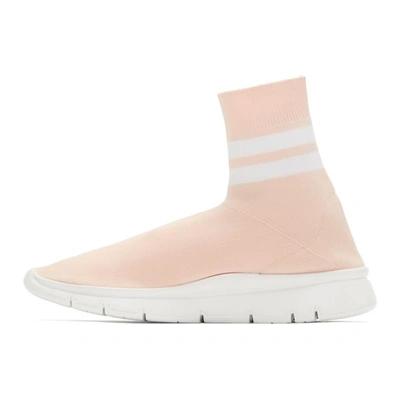 Shop Joshua Sanders Pink Sock Sneakers