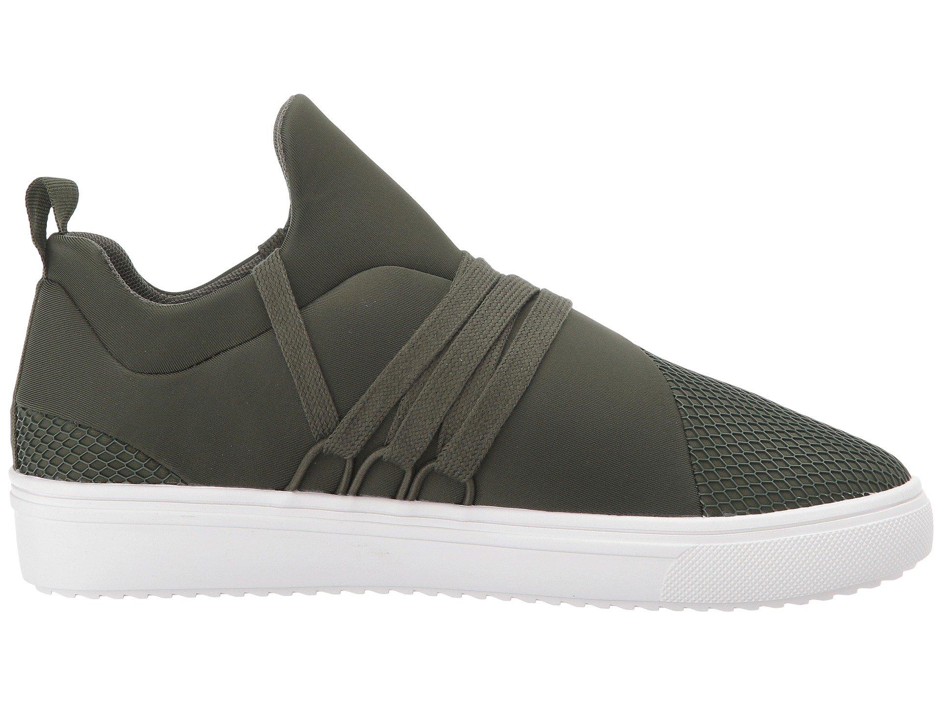 steve madden lancer sneaker olive