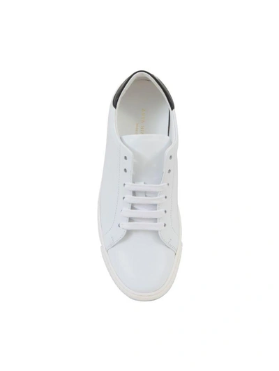 Shop Anya Hindmarch White Eyes Sneaker In White-black