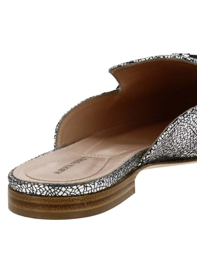 Shop Alberta Ferretti Ballet Flats Shoes Women  In Silver