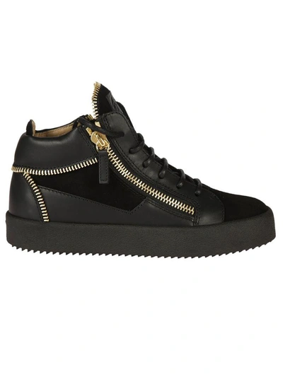 Shop Giuseppe Zanotti Kriss Sneakers In Nero