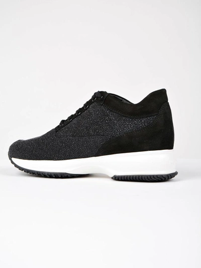 Shop Hogan Interactive Sneakers In Bnero