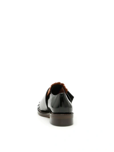 Shop Marni Sneaker Philippe Model Model Paris In White And Silver Leather In Black+maroon|marrone