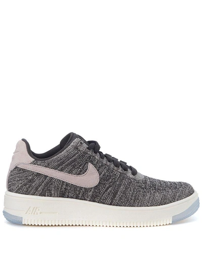 Shop Nike Air Force 1 Ultra Flyknit Low Black And Pink Sneaker In Multicolor