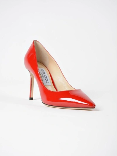 Shop Jimmy Choo Romy 85 Pumps In Red