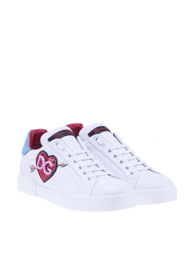 Shop Dolce & Gabbana Sneaker In White