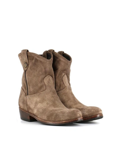 Shop Alberto Fasciani "calipso 14038" Texan In Beige