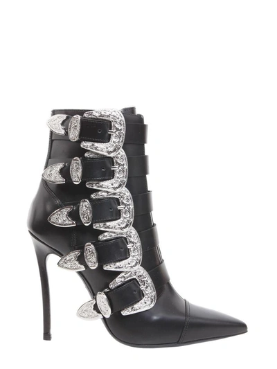 Shop Dsquared2 Gothica Boots In Nero