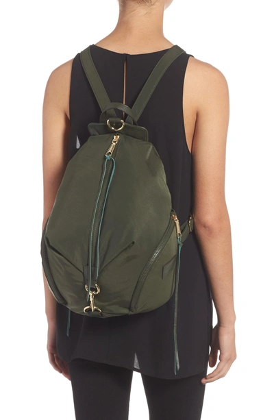 Shop Rebecca Minkoff Julian Nylon Backpack - Green In Army