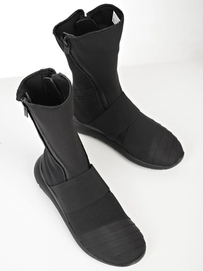Shop Y-3 Boots In Black