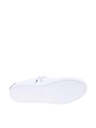 Shop Saint Laurent Signature Court Classic Sl-01 Lips Sneakers In White