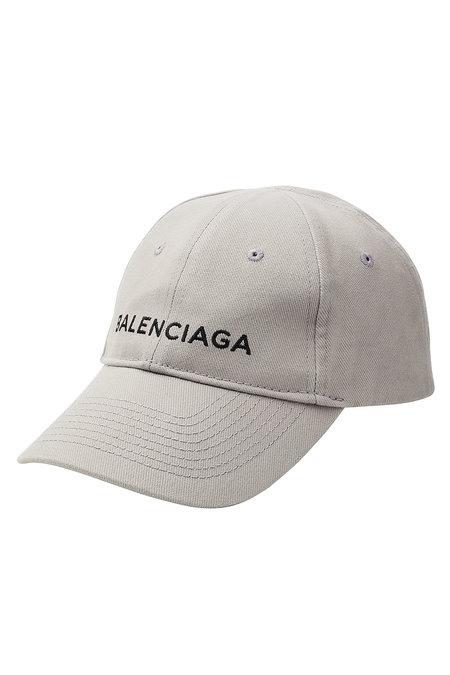 grey balenciaga hat