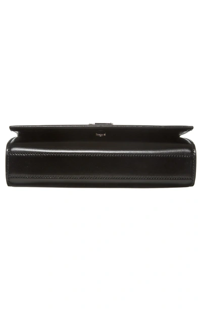 Shop Saint Laurent Medium Kate Calfskin Leather Crossbody Bag - Black In Noir
