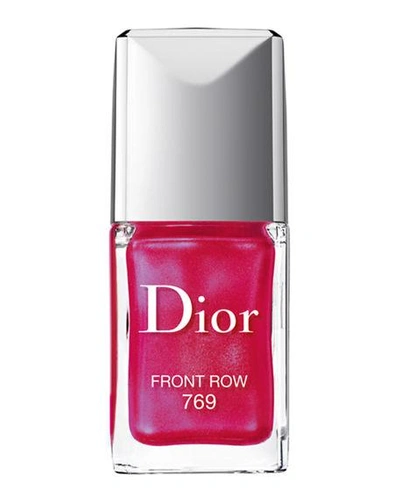 Shop Dior Vernis Couture Color, Gel Shine & Long Wear Nail Lacquer In 769 Front Row