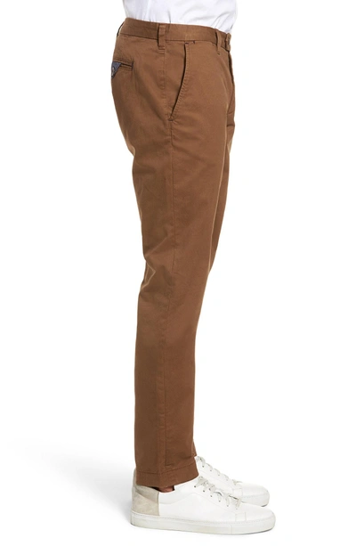 Shop Ted Baker Procor Slim Fit Chino Pants In Tan