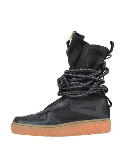 Shop Nike Sf Air Force1 Sneaker In Black