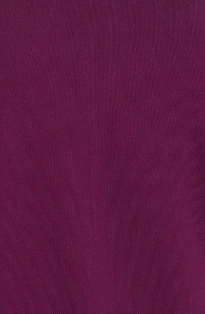 Shop Burberry Pique Polo In Deep Purple Amethyst