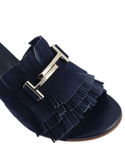 Shop Tod's Heeled Sandals Shoes Women  In Blue