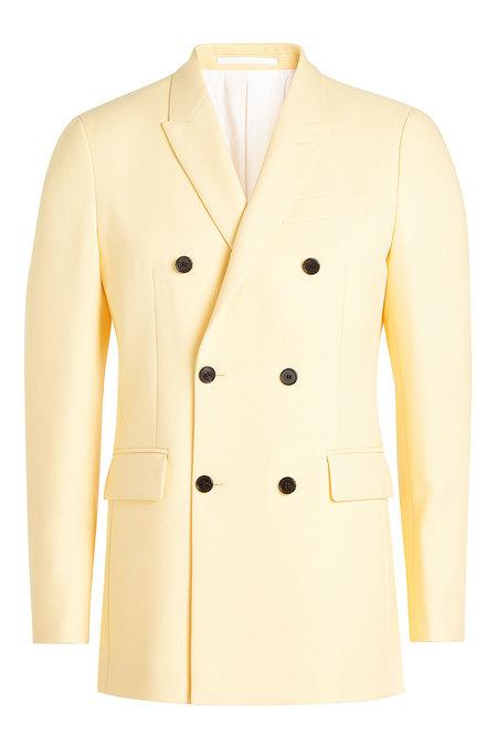 calvin klein yellow blazer