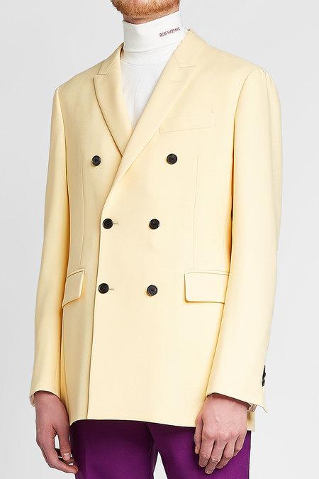 calvin klein yellow blazer