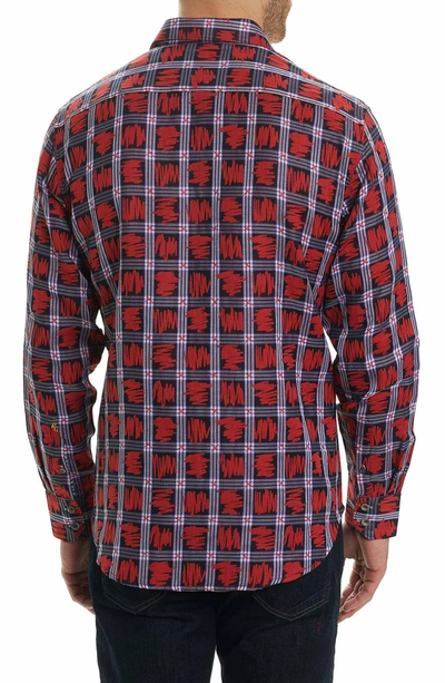 Shop Robert Graham Nassau Classic Fit Sport Shirt In Red