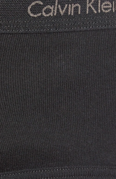 Shop Calvin Klein 4-pack Cotton Briefs In Black W/ Blue/ Green/ Amaranth