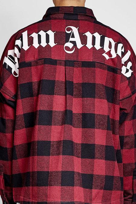 palm angels flannel beige
