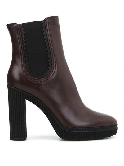 Shop Tod's Boots In Brown