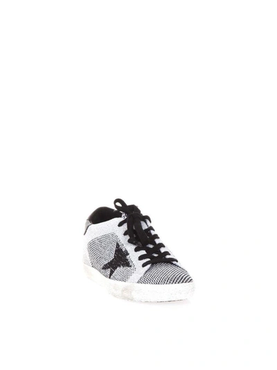 Shop Golden Goose Superstar Knitted Glitter Sneakers In Silver Lurex Knitted