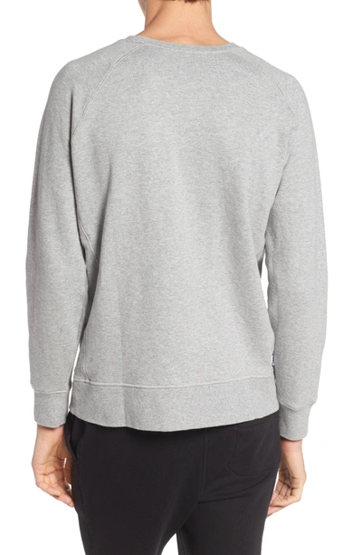 Shop Richer Poorer Lounge Crewneck Sweatshirt In Heather Grey