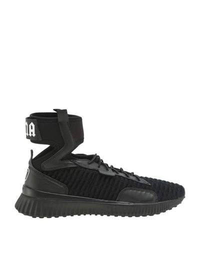 Fenty X Puma Fenty Puma X Rihanna Mid Top Ankle Cuff Sneakers In Black |  ModeSens