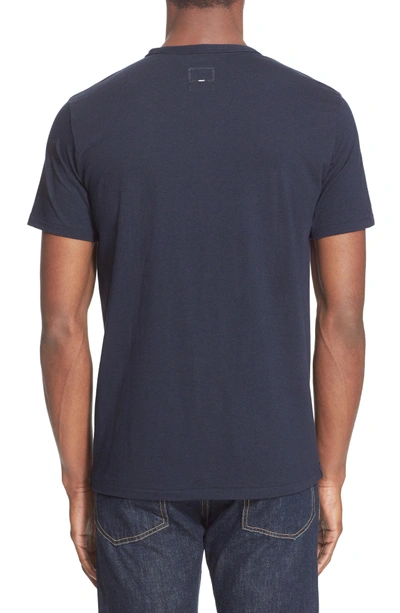 Shop Rag & Bone Pocket T-shirt In Navy