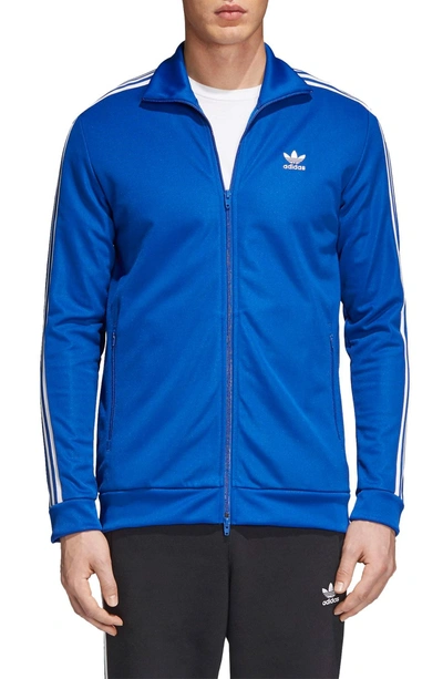 Shop Adidas Originals Beckenbauer Track Jacket In Croyal