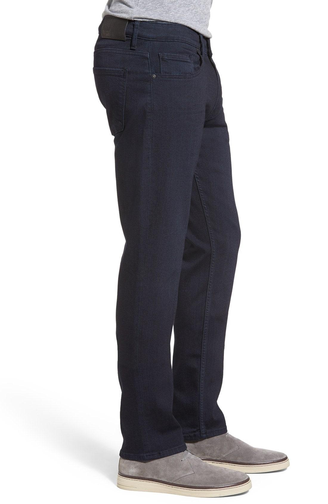 Paige Transcend Federal Slim Straight Fit Jeans In Coleman In Inkwell ...
