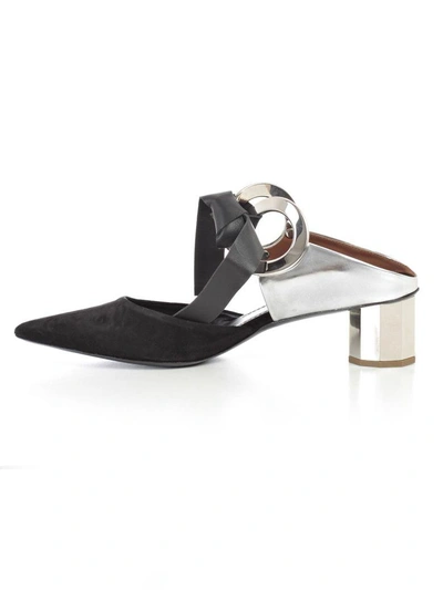 Shop Proenza Schouler Sandals In Blk Silv