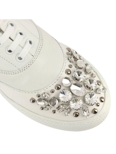 Shop Miu Miu Sneakers Shoes Women  In White