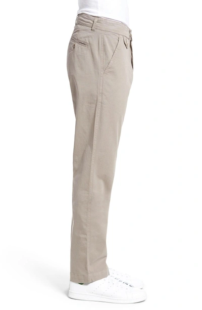 Shop Vintage 1946 Sunny Modern Fit Stretch Twill Chinos In Dusty Silver