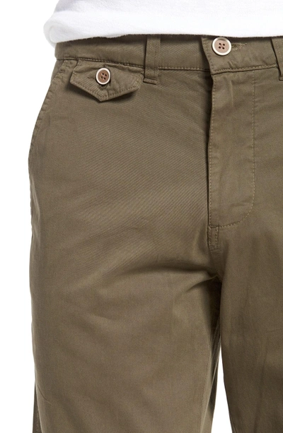 Shop Vintage 1946 Sunny Modern Fit Stretch Twill Chinos In Loden